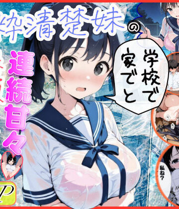水彩みなも|純粋清楚妹のブラ透け事件から、学校で家でと連続甘々中出し懇願SEXした話❤制服 評価レベル4.33