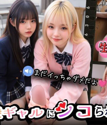 Angelsgarden|【実写系Hゲーム】好きな娘の前で金髪ギャルにシコられる！射精限界おち●ぽ焦らし我慢❤制服 評価レベル