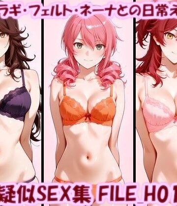美乳淫|主観疑似SEX集 FILE_H01-03 スメラギ・フェルト・ネーナとの日常えっち❤イラスト・CG集 評価レベル