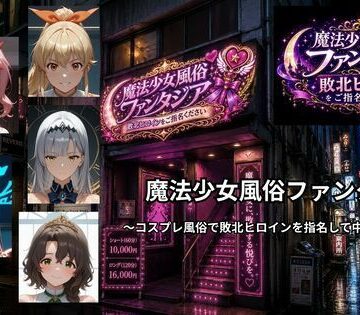 ごぶ太の仲良しチャンネル|魔法少女風俗ファンタジア 〜コスプレ風俗で敗北ヒロインを指名して中出しするまで〜❤ファンタジー 評価レベル