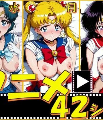 ピエロタング|セーラー戦士・月火水【42シーン】❤イラスト・CG集 評価レベル