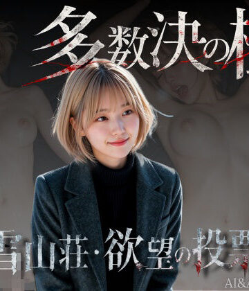 AIART REINA|多数決の檻 ―雪山荘・欲望の投票― 第一話＜ノベルゲーム＞（実写系）❤動画・アニメーション 評価レベル