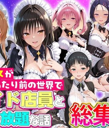 ルーブル|セックスが当たり前の世界でお気に入りのメイド店員とヤリ放題な話 総集編❤辱め 評価レベル