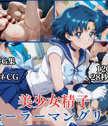 はならんど|美少女精子セーラーマングリー【横型動画＆CG集・ボテ腹・中出し】❤動画・アニメーション 評価レベル